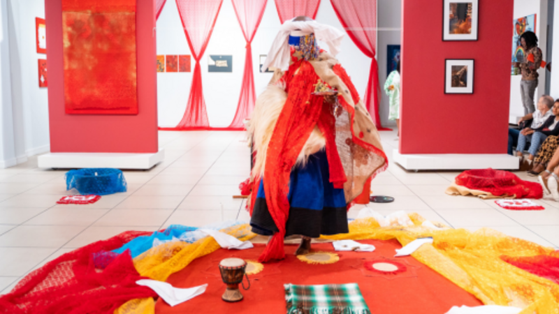 Philiswa Lila, ENKUNDLENI/poured healing, 2023, The Melrose Gallery, Johannesburg, South Africa