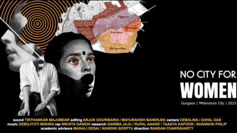 The poster of No City for Women (2023). 