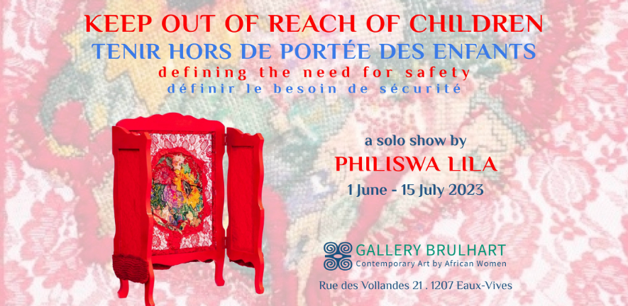 Philiswa Lila Keep out of reach of children exhibition